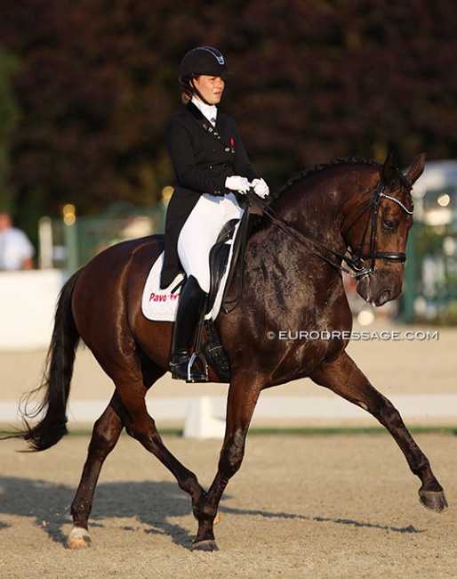 Anna Kasprzak and Addict de Massa at the 2020 CDI Hagen :: Photo © Astrid Appels