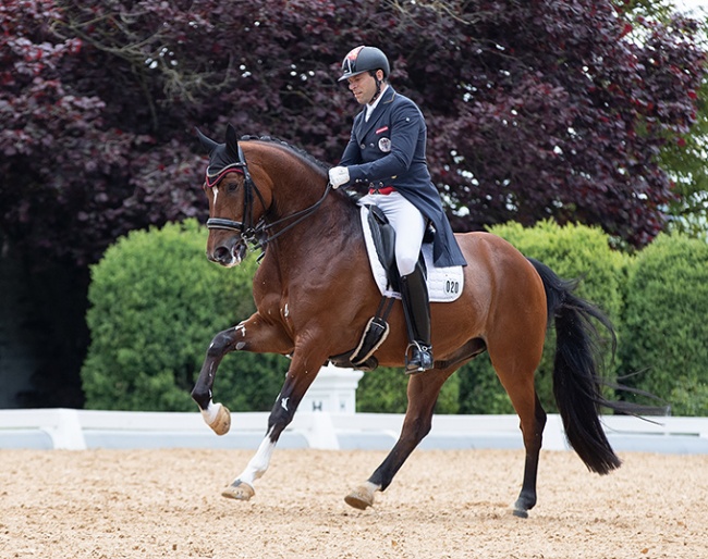 Christian Schumach and Te Quiero SF at the 2021 CDI Achleiten last weekend :: Photo © CDI Achleiten