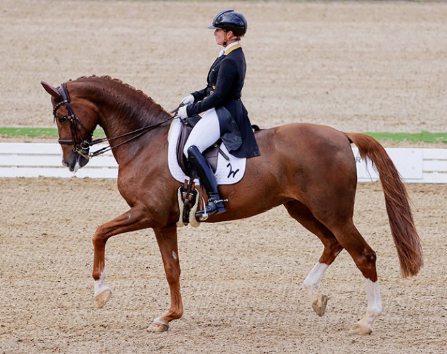 Isabell Werth and Bella Rose at the 2021 CDI Mannheim :: Photo © Stefan Lafrentz