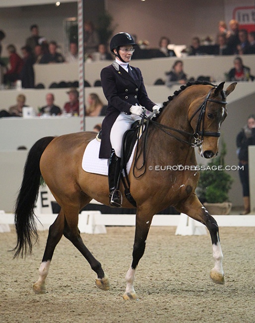 Margo Timmermans and Utah at the 2012 CDI Drachten :: Photo © Astrid Appels