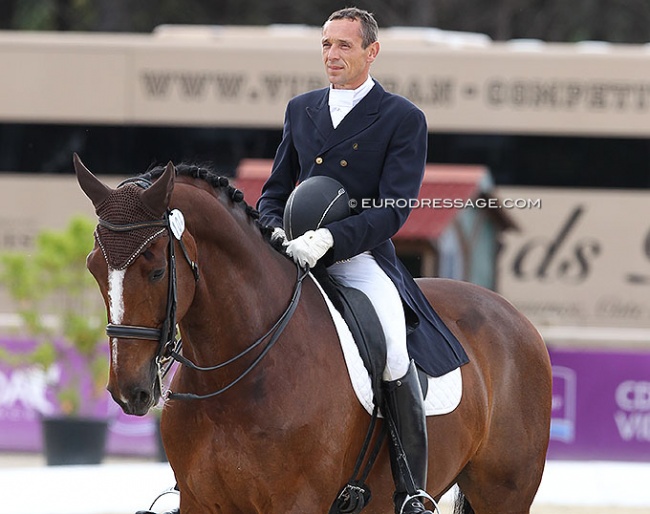 Michel Palun and For Fortune at the 2013 CDIO Vidauban :: Photo © Astrid Appels