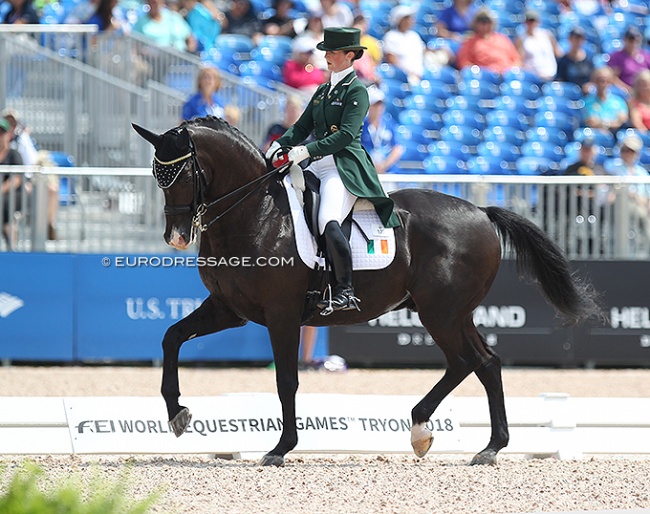 Judy Reynolds and Vancouver K at the 2018 World Equestrian Games :: Photo © Astrid Appels