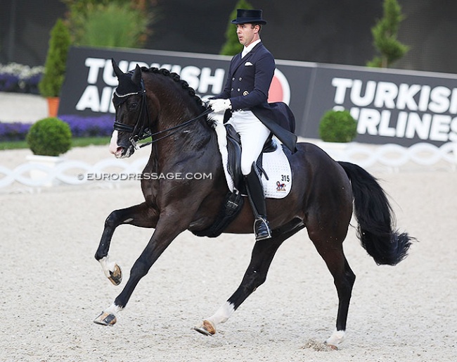 Benjamin Werndl and Daily Mirror at the 2019 CDIO Aachen :: Photo © Astrid Appels