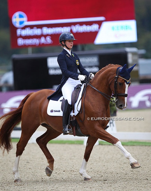 Felicia Bermar Vistedt and Breezy A.S at the 2020 CDI Hagen :: Photo © Astrid Appels
