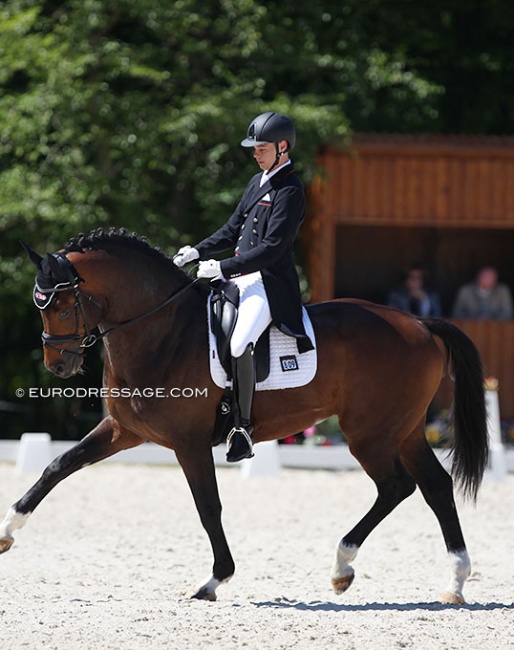 Yoann Bourguine and Favian WH at the 2021 CDIO Compiegne :: Photo © Astrid Appels