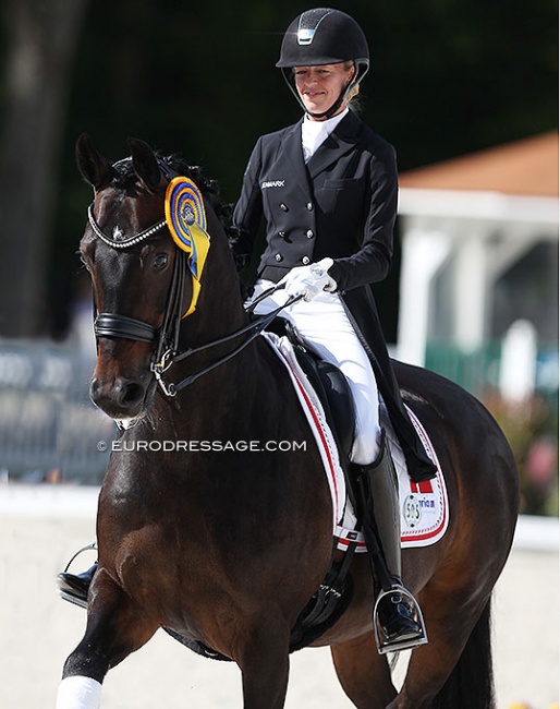 Charlotte Heering and Bufranco are the surprise pair that made it all the way onto the Danish Olympic short list! :: Photo © Astrid Appels