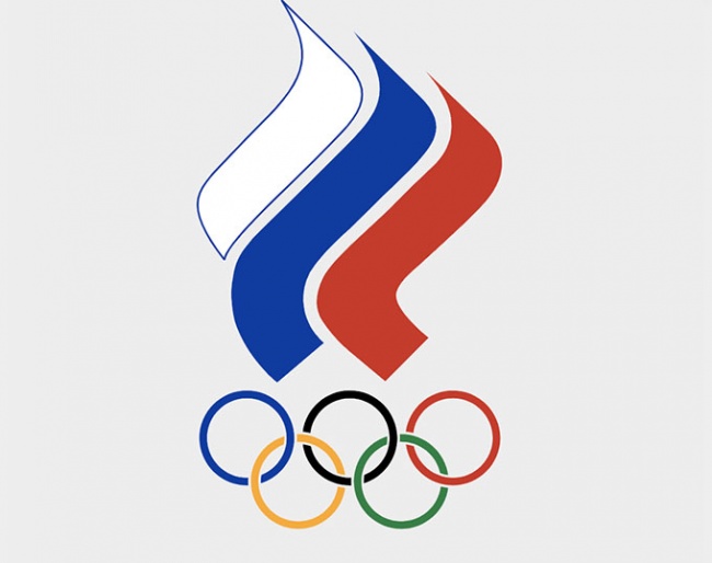 The emblem Russia is allowed to use as replacement for its flag competing as neutral athletes at the 2021 Olympics Games following Russia's WADA ban for its systemic, state-powered doping program and manipulation
