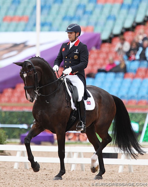 Spencer Wilton and Super Nova at the 2017 European Championships :: Photo © Astrid Appels