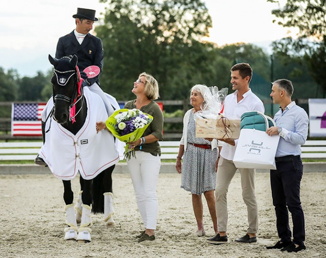 French Bertrand Liegard was a winner at the 2019 CDI Crozet at Jiva Hill Stables :: Photo © Céline Bocchino / Jiva Hill Stables