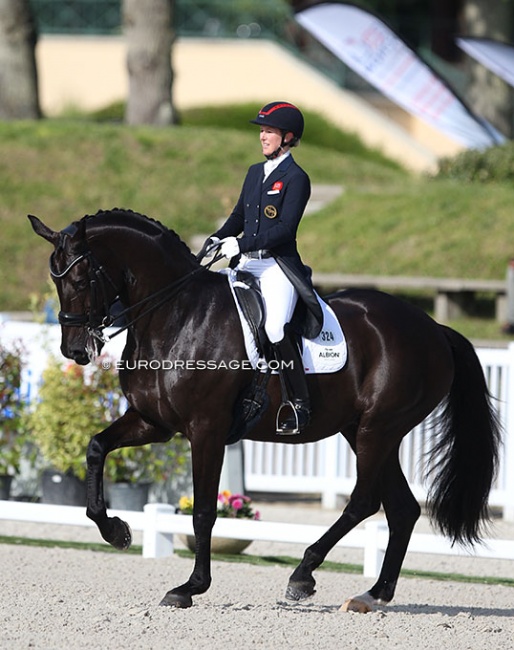 Laura Tomlinson and Rose of Bavaria at the 2021 CDIO Compiegne :: Photo © Astrid Appels