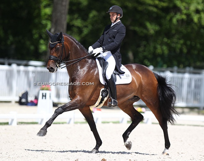 Andreas Helgstrand and Fiontini at the 2021 CDIO Compiegne :: Photo © Astrid appels