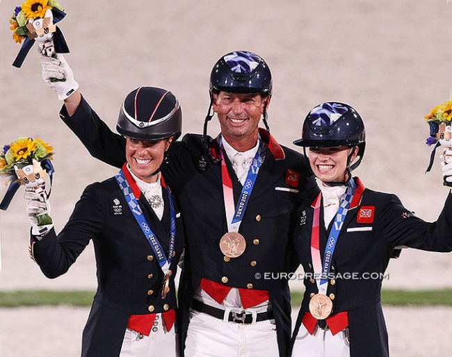 All three British Olympic team bronze medal winners will be on the team for the 2021 European Championships in Hagen :: Photo © Astrid Appels