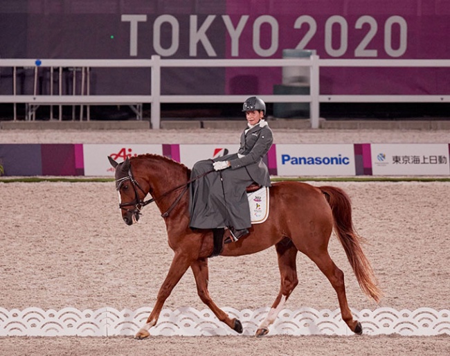 Barbara Minecci at the 2021 Paralympic Games in Tokyo :: Photo © FEI