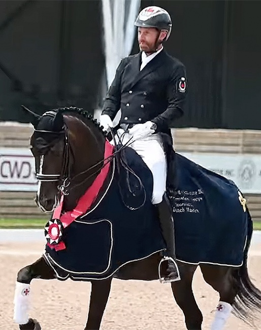 Jaimey Irwin and Simsalabim win the small tour at the 2021 CDI 1*Rockwood in Canada
