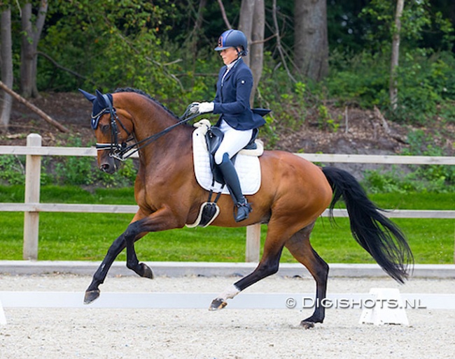 Nicole de Leeuw and I-Catcher at the 2020 CDN Exloo :: Photo © Digishots