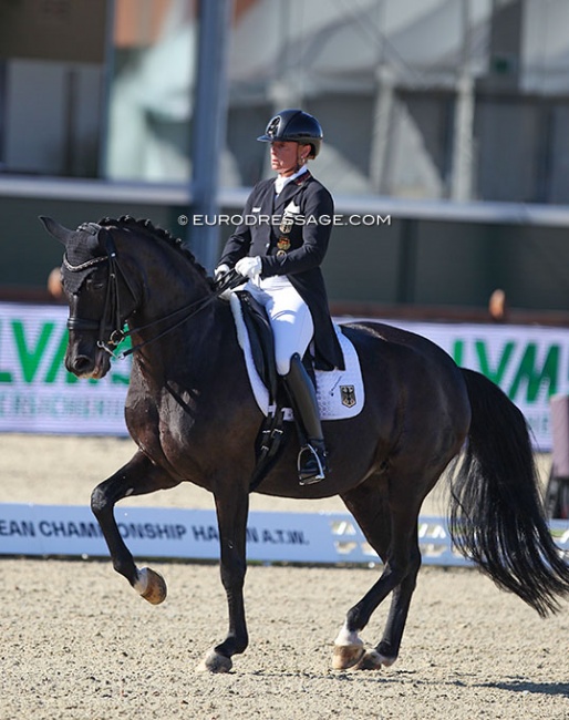 Isabell Werth and Weihegold at the 2021 European Dressage Championships :: Photo © Astrid Appels
