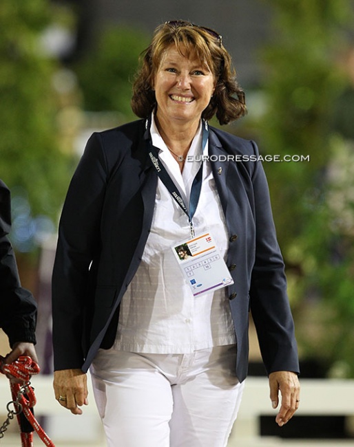 Kimi Nielsen at the 2017 European Dressage Championships :: Photo © Astrid Appels