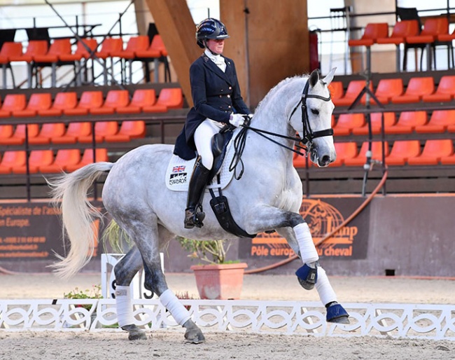 Beth Bainbridge and Habouche at the 2021 CDI Le Mans :: Photos © Les Garennes