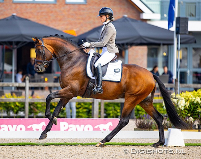 Dinja van Liere on McLaren in the 2021 Pavo Cup last summer :: Photo © Digishots