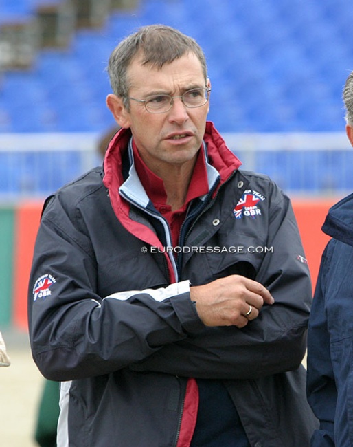 David Trott at the 2005 European Dressage Championships in Hagen :: Photo © Astrid Appels