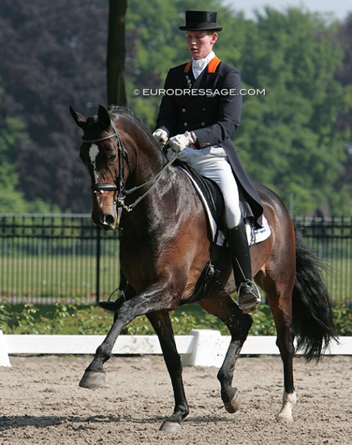 Diederik van Silfhout's career-starting horse was a mare named Ruby with whom he won kur gold at the 2008 European Young Riders Championships and took him in his first Grand Prix tests in 2011 :: Photo © Astrid Appels