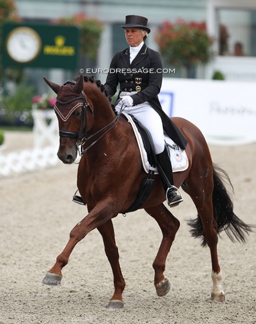 Uta Gräf and Damon Jerome at the 2013 CDIO Aachen :: Photo © Astrid Appels