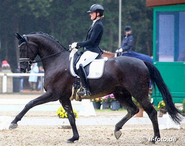 Kira Goerens-Ripphoff and Chuck Bass at the 2020 Bundeschampionate in Warendorf :: Photo © LL-foto