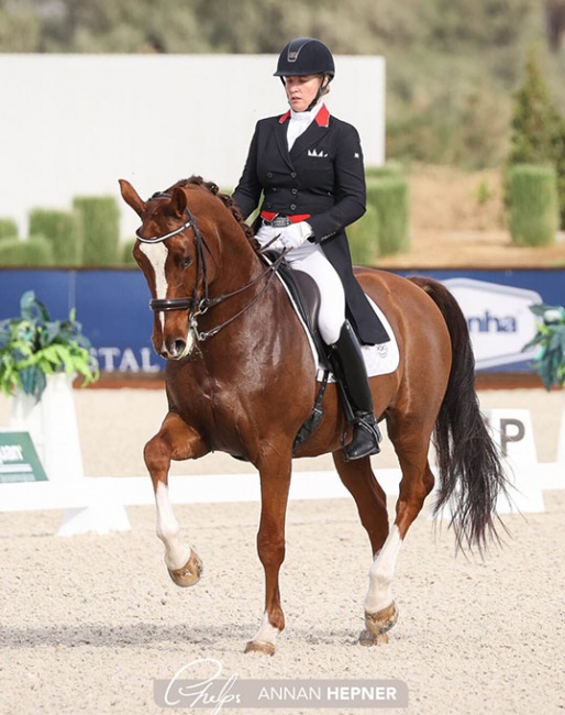Karen Pavicic and Totem at the 2021 CDI-W Thermal :: Photo © Annan Hepner