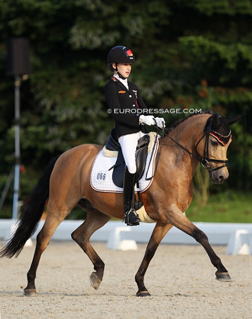 Lucie-Anouk Baumgurtel and Massimiliano at the 2018 CDIO-P Hagen :: Photo © Astrid Appels