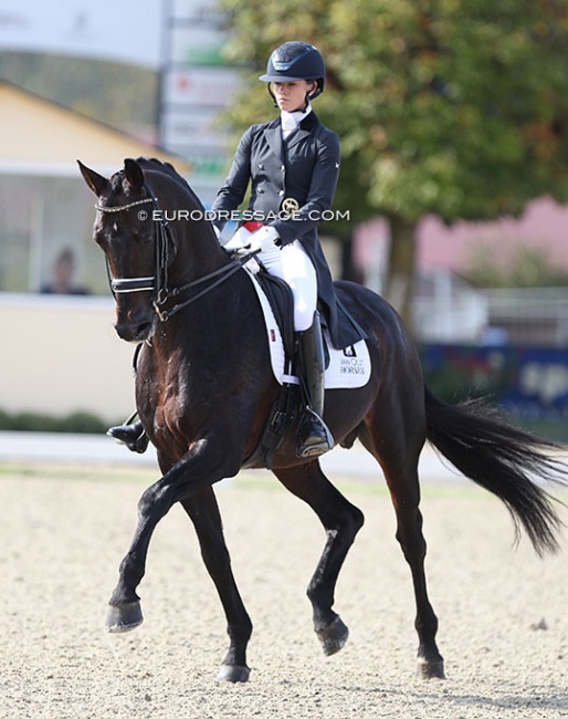 Charlotte Fry and Chippendale at the 2020 CDI Hagen :: Photo © Astrid Appels