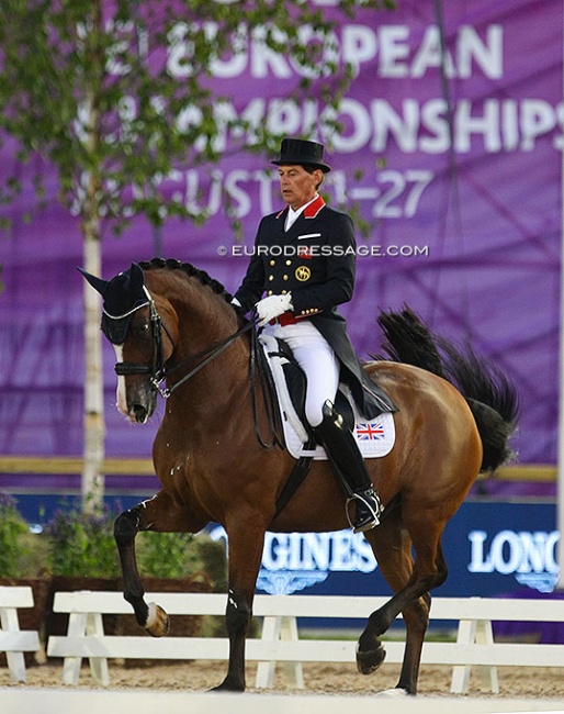 Emile Faurie and Lollipop at the 2017 European Dressage Championships :: Photo © Astrid Appels