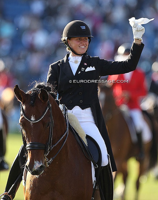 Camille Carier Bergeron at the 2021 CDIO Aachen :: Photo © Astrid Appels