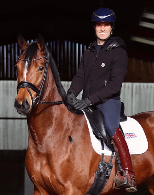 Alexander Harrison and his new horse, Newton Vamouche (by Valverde out of Woodlander Farouche)