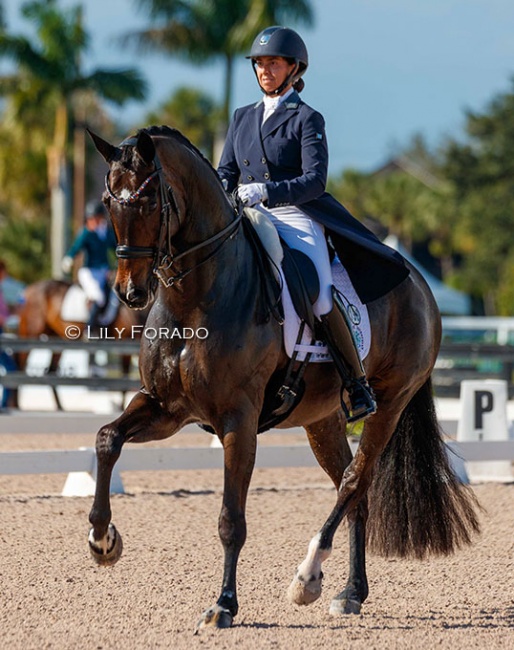 Quinn Iverson and Beckham at the 2022 CDN Wellington :: Photo © Lily Forado