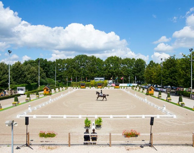 Den Goubergh in its highlight year as host of the 2017 European Children, Junior and Young riders Championship :: Photo © Digishots