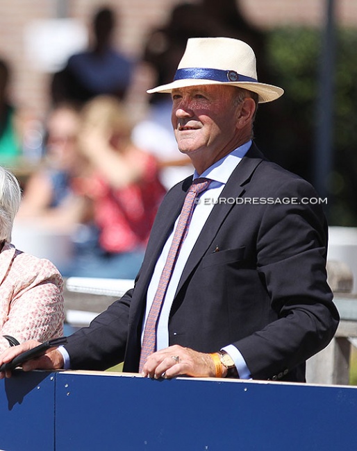 Dutch 5* judge Eddy de Wolff van Westerrode (NED) :: Photo © Astrid Appels