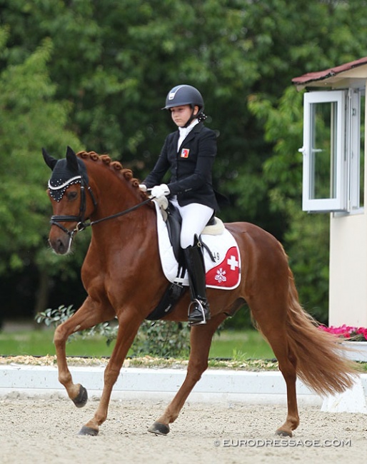 Robynne Graf and Dallas at the 2019 CDIO-P Hagen :: Photo © Astrid Appels