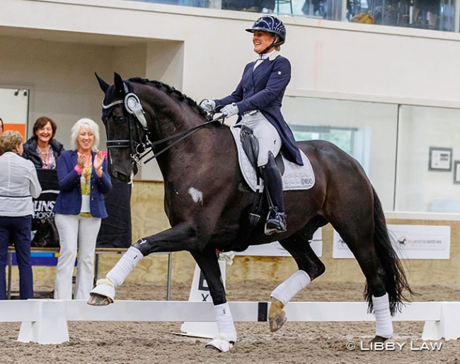 Gaylene Lennard and Jax Johnson sweep the big tour at the 2022 CDI Taupo :: Photo © Libby Law