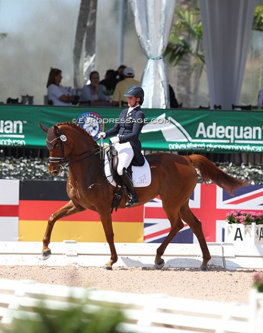 Beatrice Boucher and Limei at the 2022 CDI Wellington :: Photo © Astrid Appels