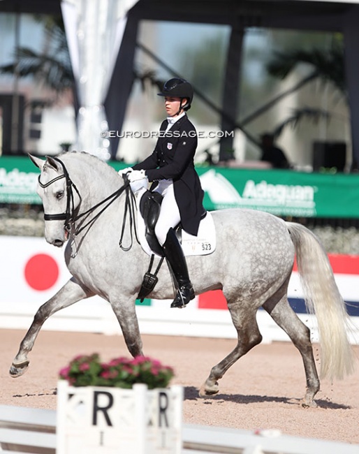 Sophia Schults and Conocido at the 2022 CDI Wellington :: Photo © Astrid Appels