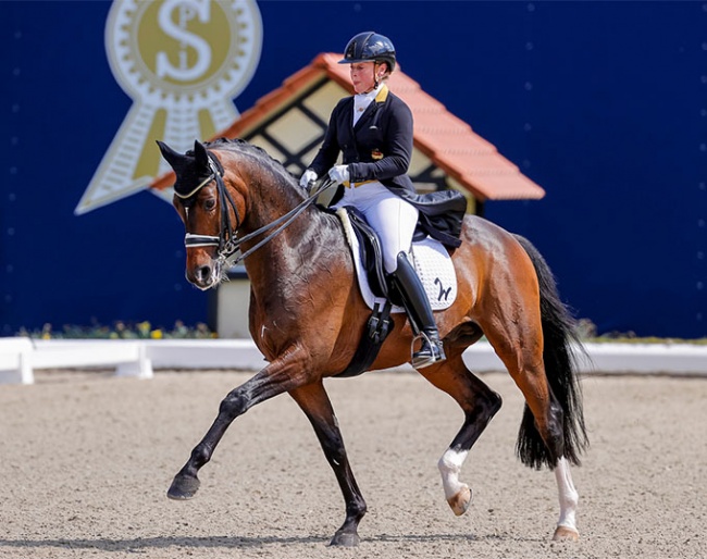 Isabell Werth and Quantaz will return to the 2022 CDI Hagen :: Photo © Stefan Lafrentz