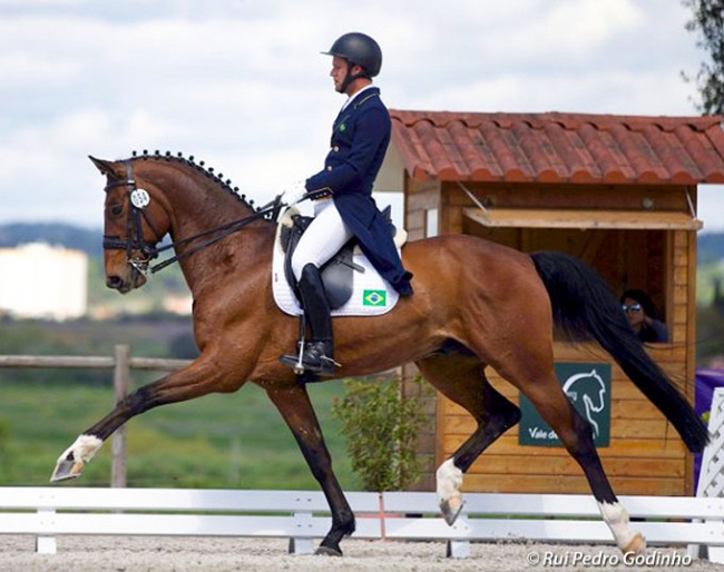 Nuno Chaves de Almeida on Feel Good VO at the 2022 CDI Abrantes :: Photo © Rui Pedro Godinho