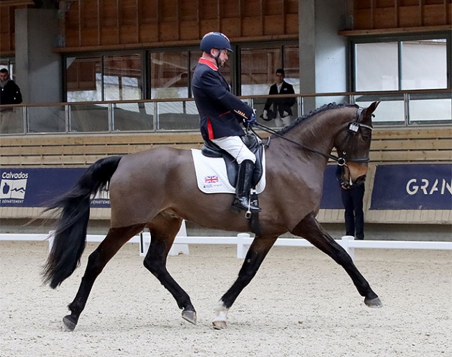 Lee Pearson and Breezer at the 2022 CPEDI Deauville :: Photo © Astrid Ringot