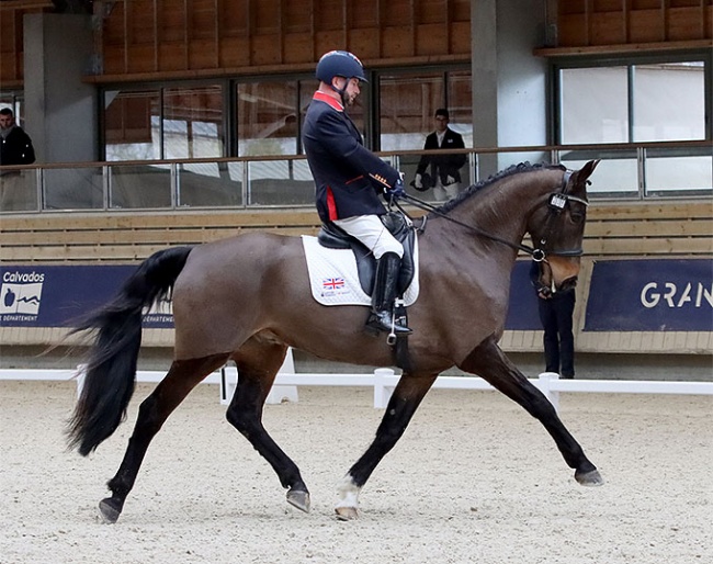 Lee Pearson and Breezer at the 2022 CPEDI Deauville :: Photo © Astrid Ringot