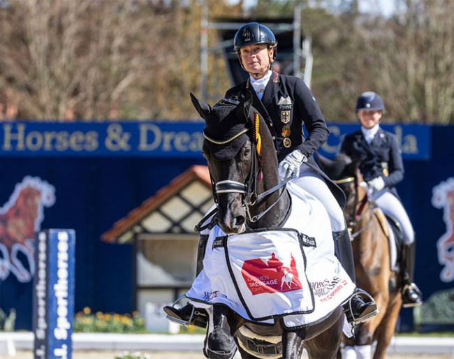 Isabell Werth and Superb win the 3* Grand Prix at the 2022 CDI Hagen - Horses & Dreams :: Photo © Stefan Lafrentz