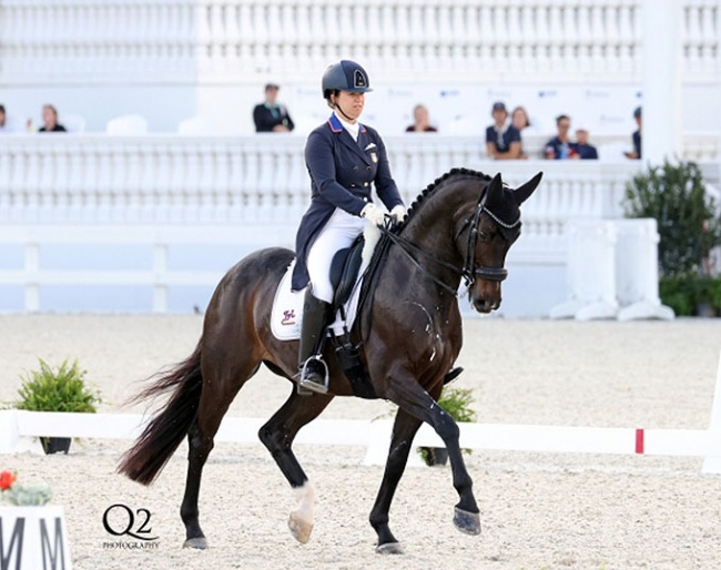 Katie Duerrhammer and Paxton at the 2022 CDI Ocala :: Photo © Q2