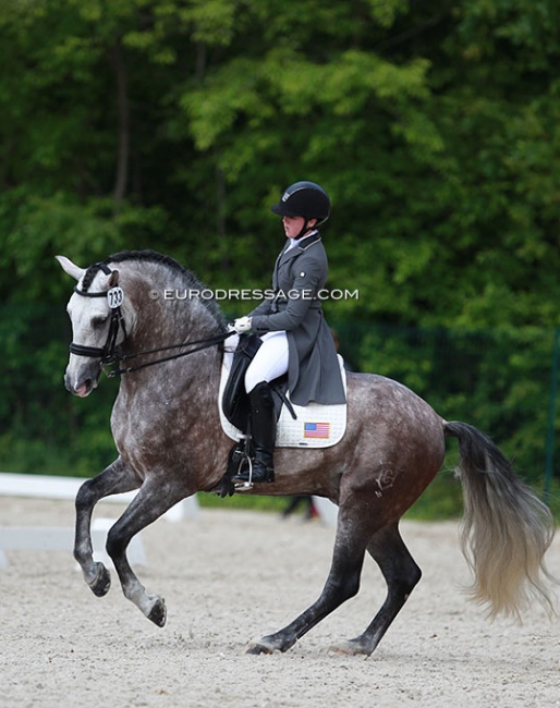 Kerrigan Gluch and Vaquero HGF at the 2016 CDIO Compiègne :: Photo © Astrid Appels