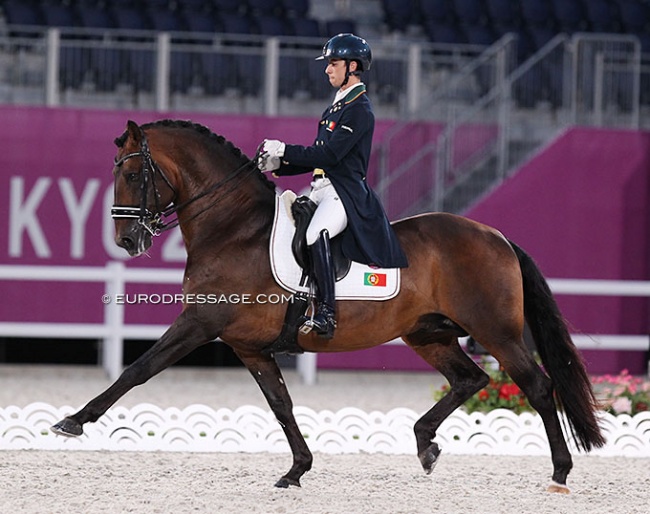 Joao Torrao and Equador at the 2021 Olympic Games in Tokyo :: Photo © Astrid Appels