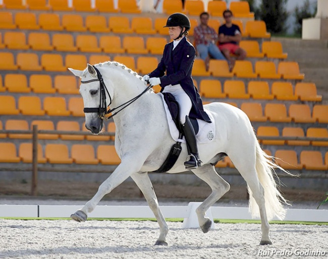 Jeannette Jenny and Damasco at the 2022 CDI Alter do Chao :: Photo © Rui Pedro Godinho