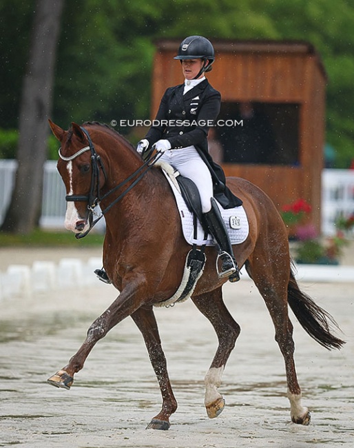 Melissa Galloway and Windermere J'Obei W at the 2022 CDIO Compiegne :: Photo © Astrid Appels